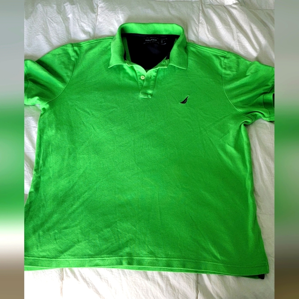Nautical classic men's polo shirt
